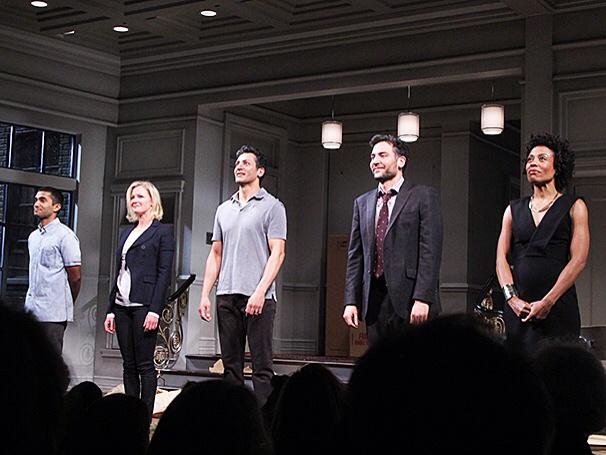 Here we go.The final show.Being part of <a href="/DisgracedBway/">Disgraced</a> these last 6 months was amazing. Love to the cast &amp; crew. #NYC