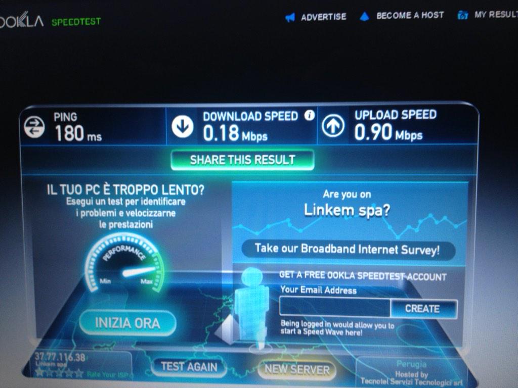 Hileeery's tweet photo. @LinkemSpa non sto scaricando niente e son l'unica connessa!!! 👎👎👎👎👎 http://t.co/scZhrAYUvK