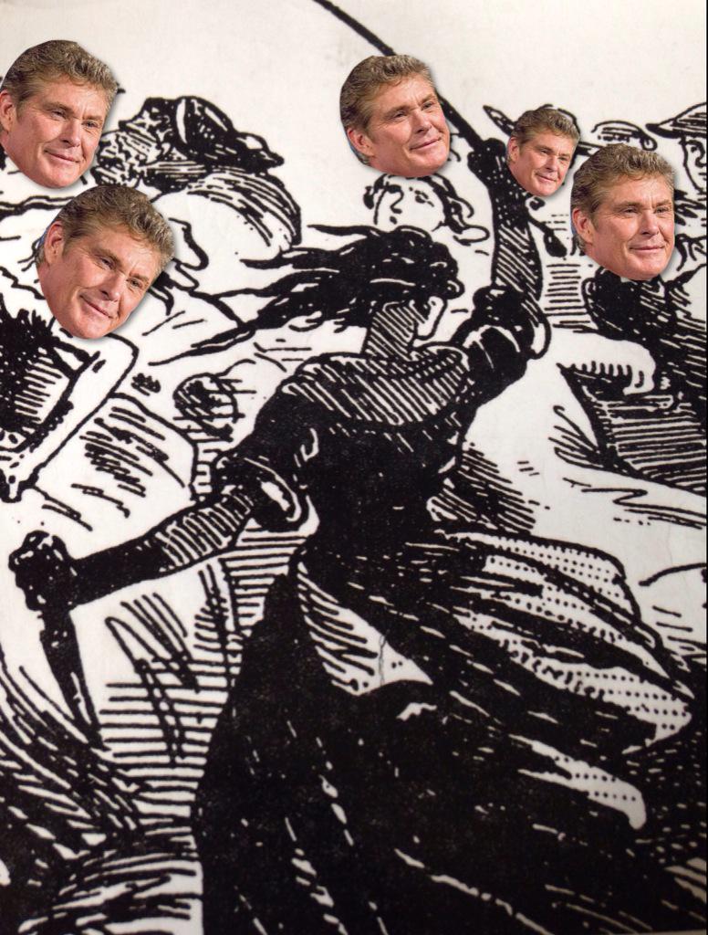 LizAbbott28's tweet photo. annotating tale of two cities has become a real HASSEL! #recalledtohoff #grigastotc @FreshmanHonors @DavidHasselhoff http://t.co/QUhfgLzC5T