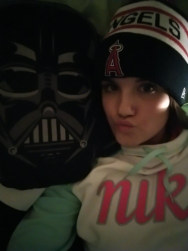 veezymil's tweet photo. #bae and I are watching #Supernatural  #darthvader #lovehim #starwars #lukeiamnotyourmom #supernaturalsunday http://t.co/M71Fakugq1