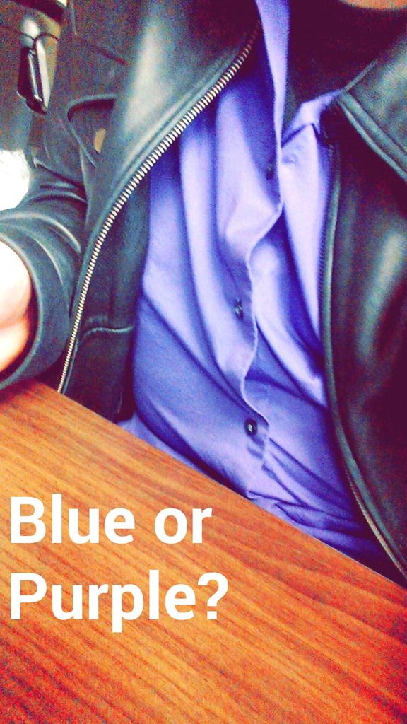 mannyie_'s tweet photo. Did my own. Is it Purple or Blue? #Purpleorblue #share http://t.co/n5OMPwoo3n