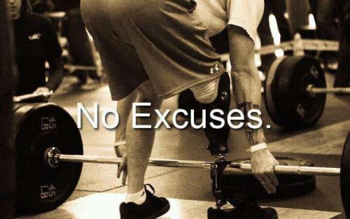 InGodHealth's tweet image. Can you hear me? NO EXCUSES!
#noexcuses