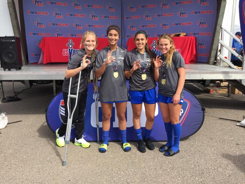 danikabow7's tweet photo. 3 time National Champs!β½β€ #calsouthodp #4nette http://t.co/6ZfcHY6T3E