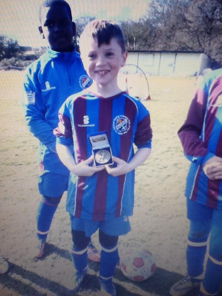 DUFC_Clarets's tweet photo. Congratulations Casey! 100 Appearances for Dagenham United http://t.co/ki9M8Rlman
