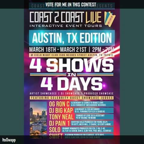 ITSGWAPP's tweet image. Vote for me to perform at c2c.fm/r8SWp