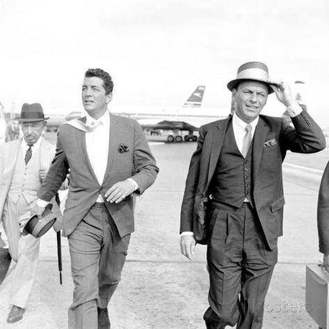 Stunning Image of Frank Sinatra and Dean Martin in 1961 