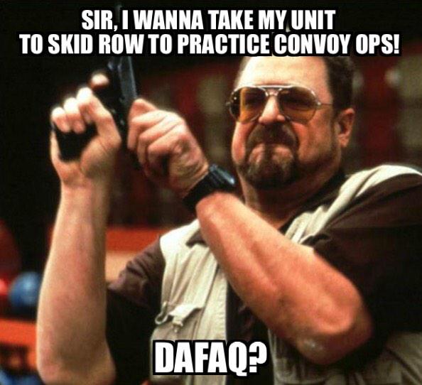 250thTC's tweet photo. One of our sister units sent this &amp; said this pic encompasses how the brief at Brigade went when @250thTC was up. http://t.co/rdPncGSiXh