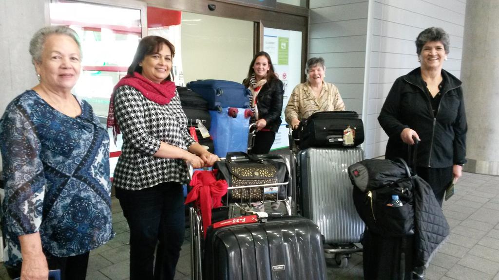 Recibimos  a las representantes de IPER. Nos espera una semana de intercambio de experiencias educativas @radioecca.