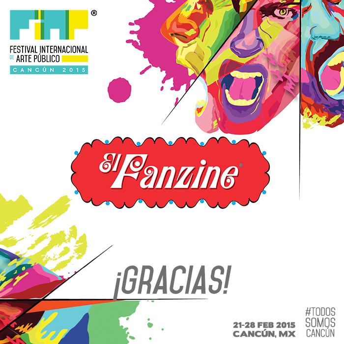 fiapmx's tweet photo. ¡Este #FIAP2015 #TodosSomosCancun gracias a @LFanzine! http://t.co/jGtQgKZ3DQ