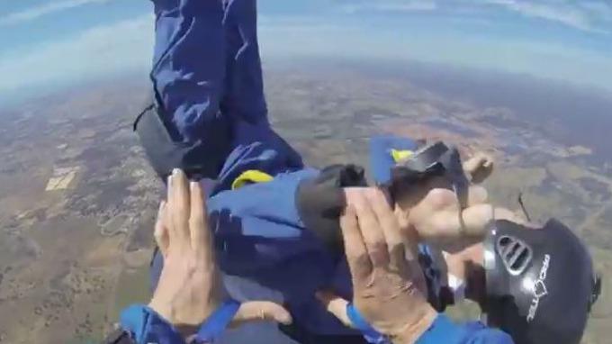Skydiver Rescued ITV News on Twitter: