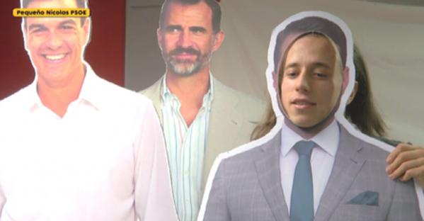 GuasabiTV's tweet photo. .@eva_hache pone en marcha un casting para encontrar el 'Pequeño Nicolás' de izquierdas > http://t.co/K5w2Exsv5V http://t.co/Z2GZyCIS79