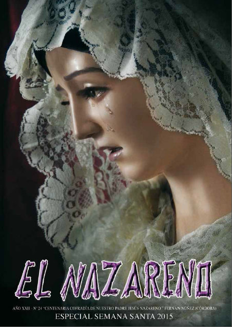 A partir de mañana estará en venta el nº 24 de nuestra revista EL NAZARENO. ¡No te quedes sin ella!