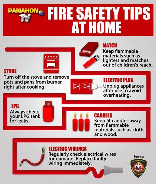 PIA-NCR on Twitter: "Fire Safety Tips  via @PanahonTV 