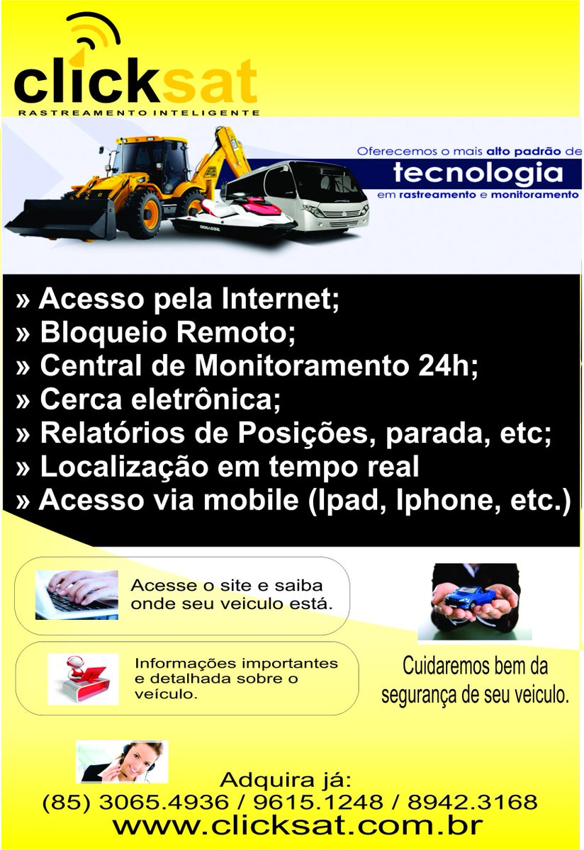 Clicksat's tweet photo. Estamos com o novo número 3081.7325 http://t.co/7jFUVMRYSB