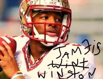 TopFBVids's tweet photo. Saw Jameis Winston today and got his autograph... http://t.co/XtYgywwu9i