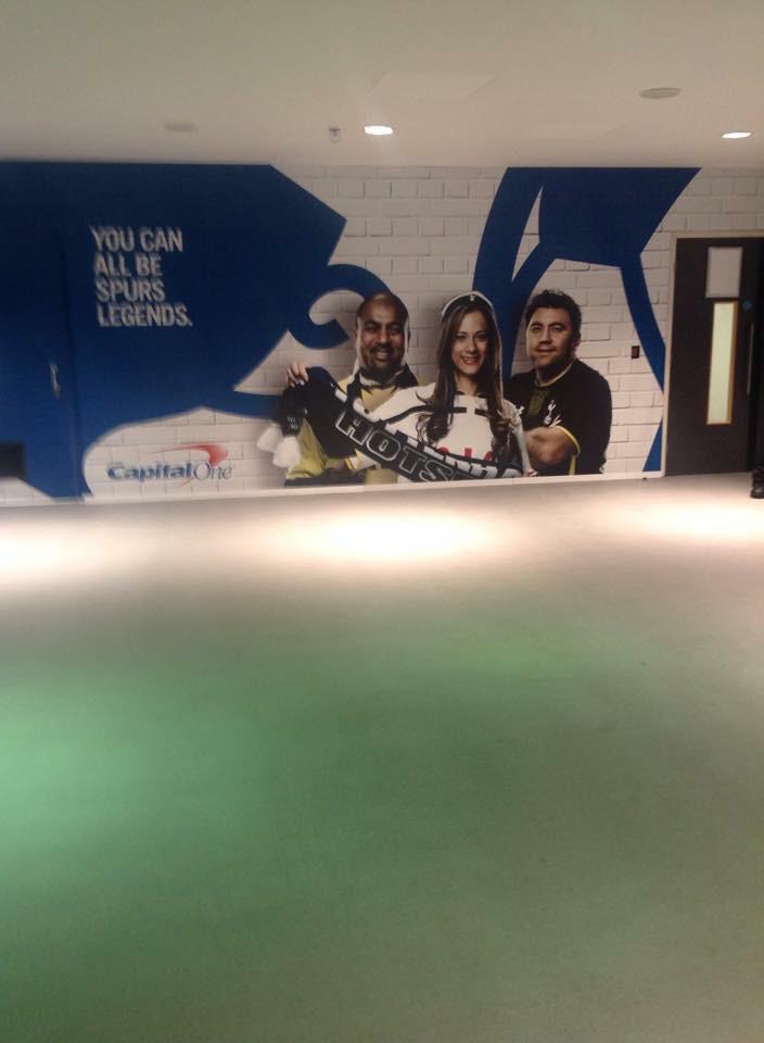 Klee678's tweet photo. @SpursOfficial @CapitalOne_Cup soo happy with my photos around Wembley today!!! http://t.co/axl0xsmjQd