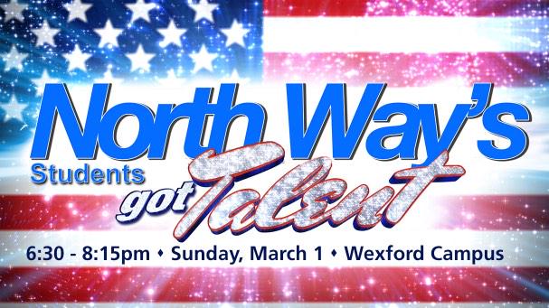 NWCCstudent's tweet photo. North Way's Students Got Talent is still on for tonight! Come support our contestants as they take on the stage! http://t.co/tTyiA4l1RJ