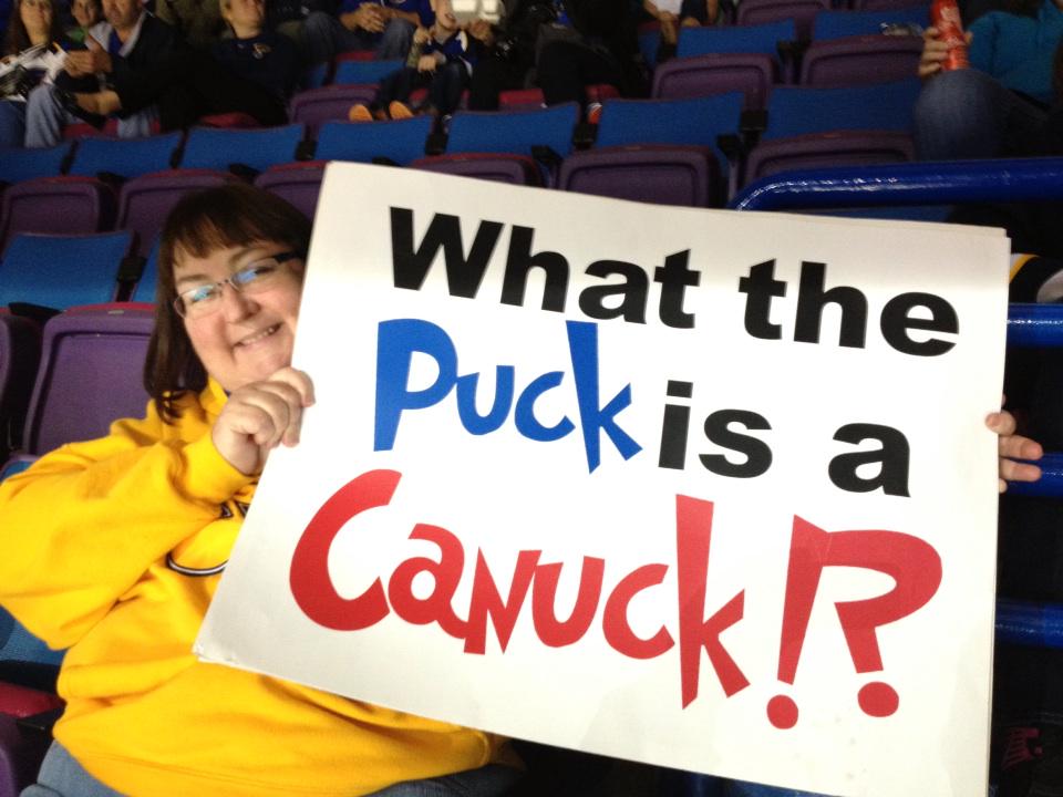 BluesSignGirl's tweet photo. Let's Go Blues and beat those Canucks, whatever they are!!#OurBlues http://t.co/3CzJwuBHzx
