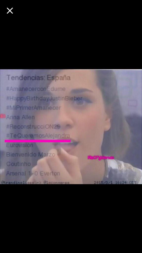 AlejandraGh15's tweet photo. Sois los mejores viva ese 29,1% 😍😍 os quiero!!! http://t.co/Y4FxoMqyBW