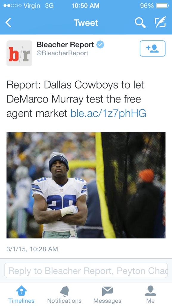 Franchise the Criminal and Release the Leagues leading rusher #DallasLogic