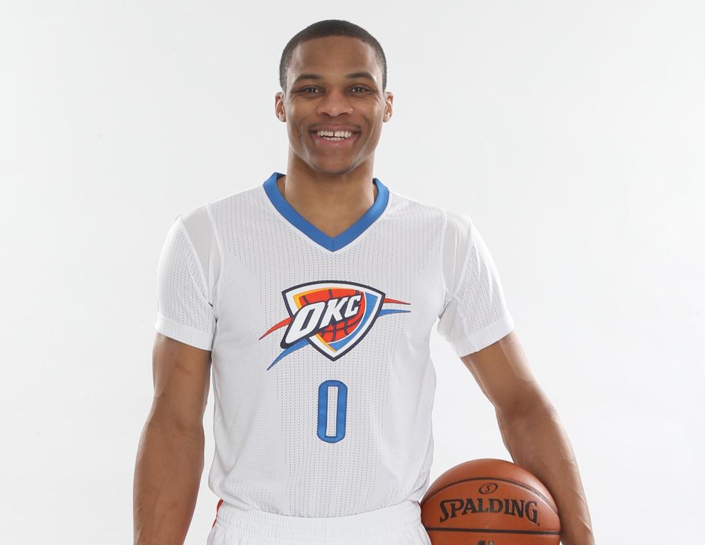 okc white jersey