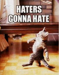 mj2nise's tweet photo. #hatersgonnahate http://t.co/PM2f81clVn