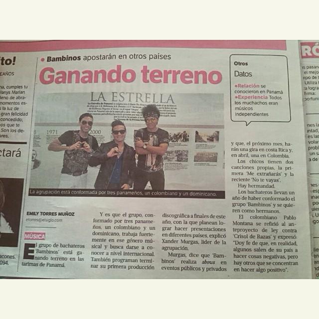 BambinosPty's tweet photo. Llevando siempre un buen mensaje social. "No Te Vayas" nuevo sencillo.
#Bachata @EstrellaOnline #Latinmusic http://t.co/XLxzpekxRm