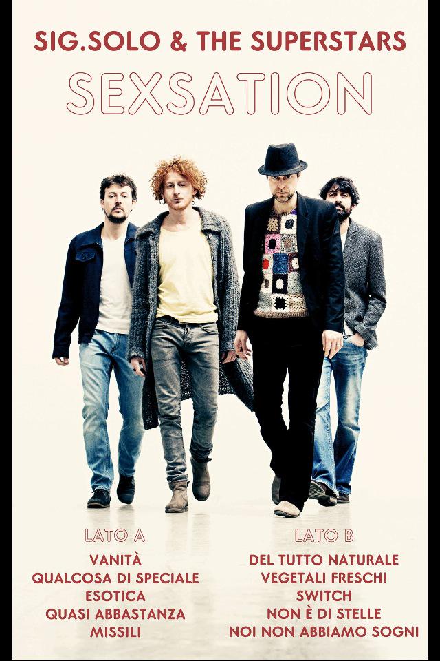 ottotipibooking's tweet photo. Anteprima #rockit: #sexsation di #sigsolo &amp; The Superstars @redazioneRockit @garrinchadischi @ottotipibooking http://t.co/g3ULkxw6A8