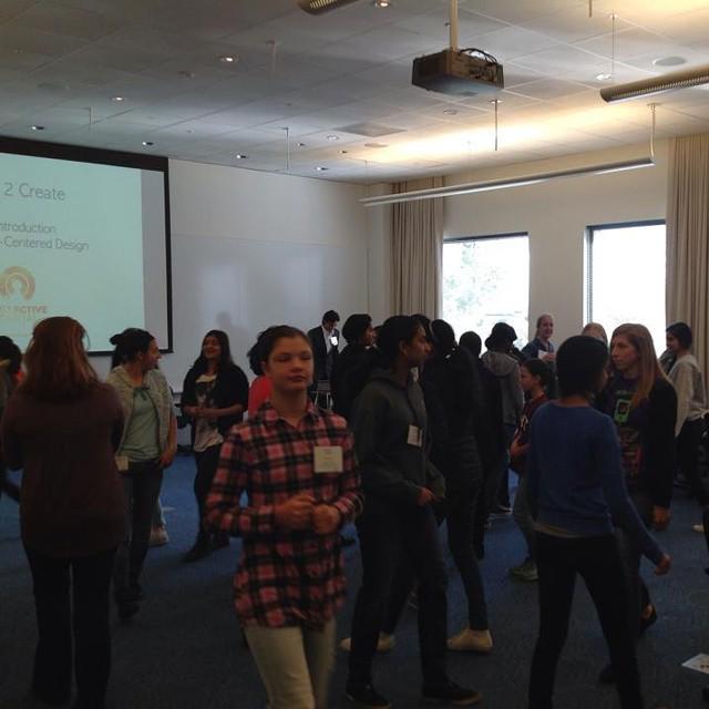 DesignRambles's tweet photo. #CollectiveCapital team at #Stanford rocked the #designthinking workshop for girls at 2015 Dare 2B Digital Conferen… http://t.co/fd8io0ejMI