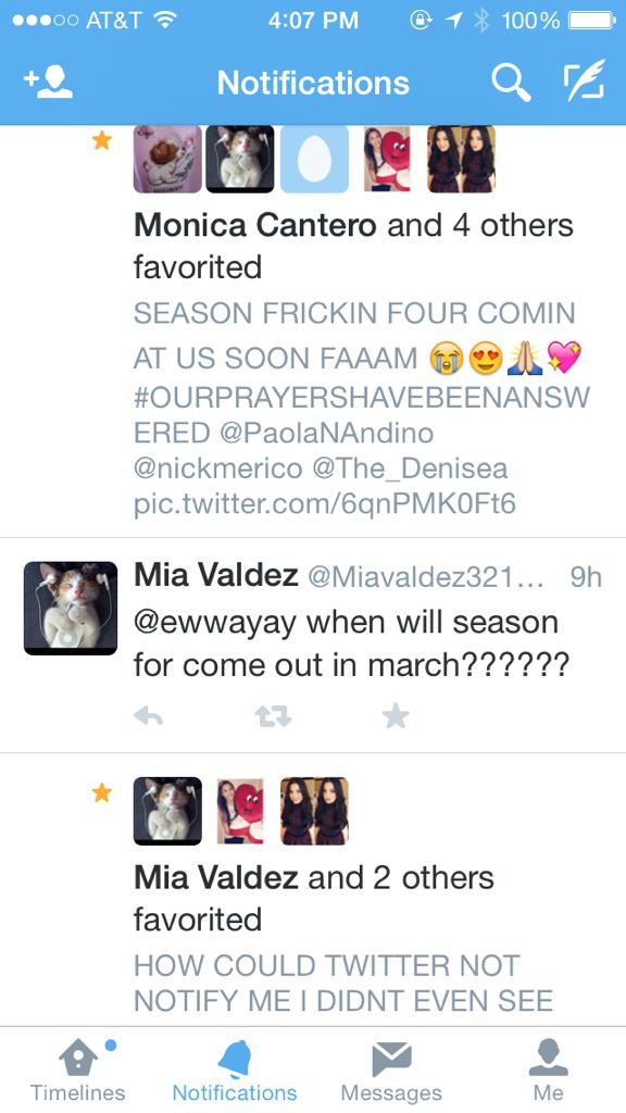 ewwayay's tweet photo. OMG I AM CRYING 3 FAVORITES IN A ROW THANKS ILY X'S A BILI 😍😭👏😘💖🙏 @PaolaNAndino http://t.co/dKzeEIsQYf