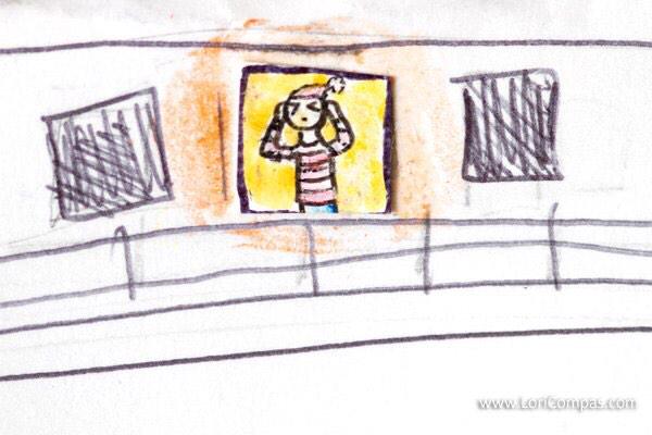 LoriCompas's tweet image. from 2011: my daughter's "where's walker" poster. @ScottWalker didn't take on protesters; he hid. #wisis
