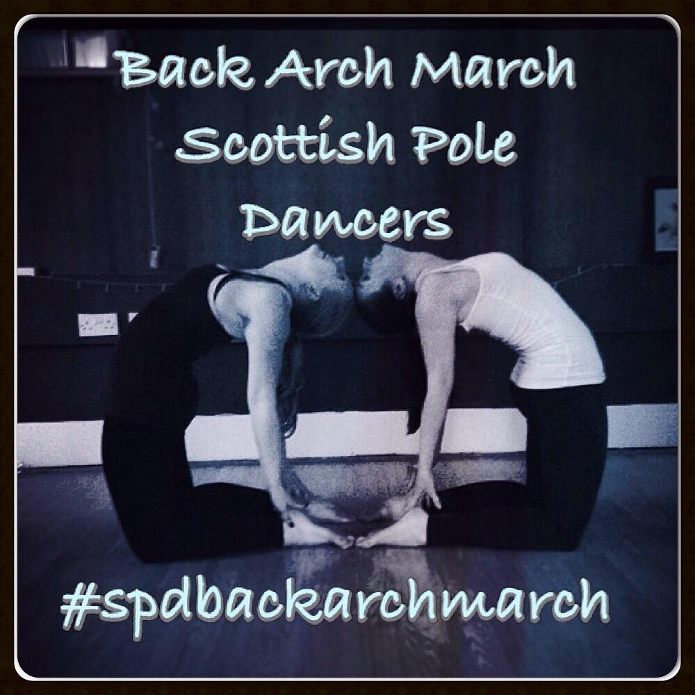 scottishpole's tweet photo. #spdbackarchmarch already! Follow us on IG &amp; FB &amp; use the hashtag to keep in on the back bend action! http://t.co/tMZMRWW0qB