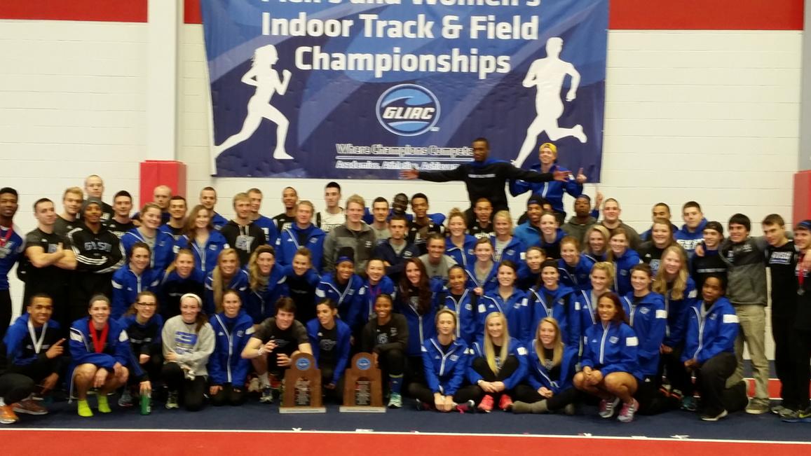 gvsulakers's tweet photo. GLIAC Indoor Track and Field champions http://t.co/OVOkEEcnM7