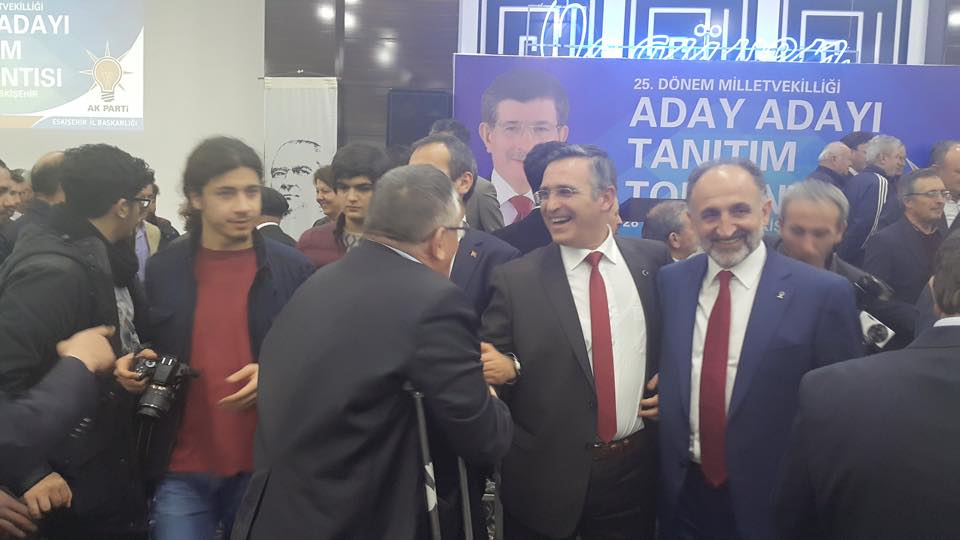 Ak Parti Eskişehir 25. Dönem Miletvekilliği Aday Adaylığı Toplantısından kareler