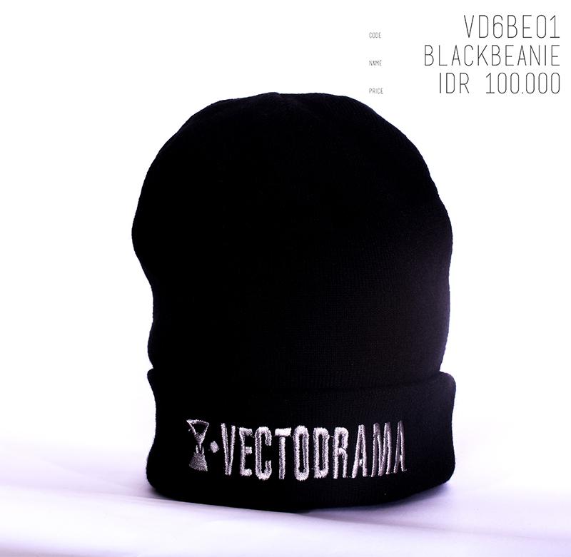 NEW ITEM VD6BE01 - BLACKBEANIE  | IDR 100.000 | SEI SERAYU 24, MEDAN | 081264724282 | LINE: bit.do/vectodramaLINE