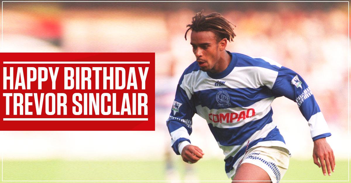 That overhead kick, that hair, Happy Birthday Trevor Sinclair... 