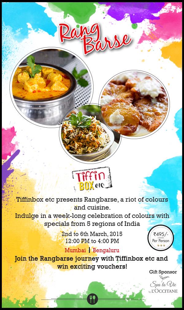 BombilTimes's tweet image. .@TiffinboxEtc_IN presents Rang Barse from the 2nd to 6th of March. #FutureFishPick