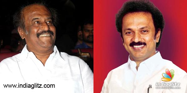 #Rajinikanth greets #MKStalin indiaglitz.com/Rajini-Greets-… #Superstar #Rajini