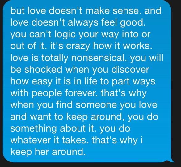 chxlsev's tweet photo. love isn't disposable. http://t.co/zvizROICpo