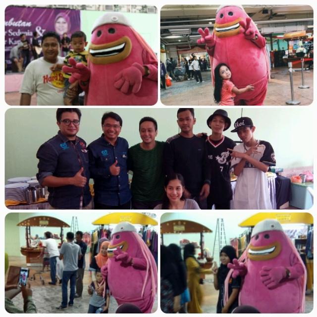 Gelagat PinkRoy hiburkan pengunjung sempena Hari Kanser bersama <a href="/KPWKM/">KPWKM</a> &amp; <a href="/LPPKN/">LPPKN</a>. TQ <a href="/hjhrohanikarim/">Rohani Abdul Karim</a> <a href="/norlasiah1958/">Siti Norlasiah</a>