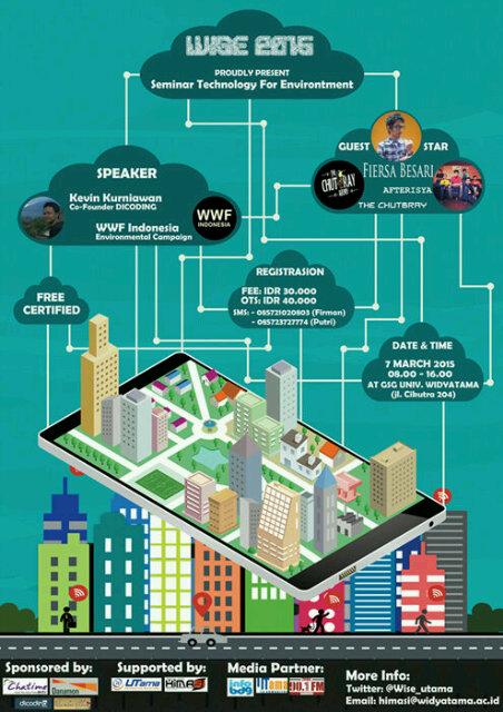 Yuk ikutan seminar <a href="/WISE_Utama/">WISE Utama</a> 7 Maret at Univ.Widyatama barengan sama <a href="/FiersaBesari/">Fiersa Besari</a> &amp; <a href="/thechutbrayarmy/">The Chutbray Army</a> :)