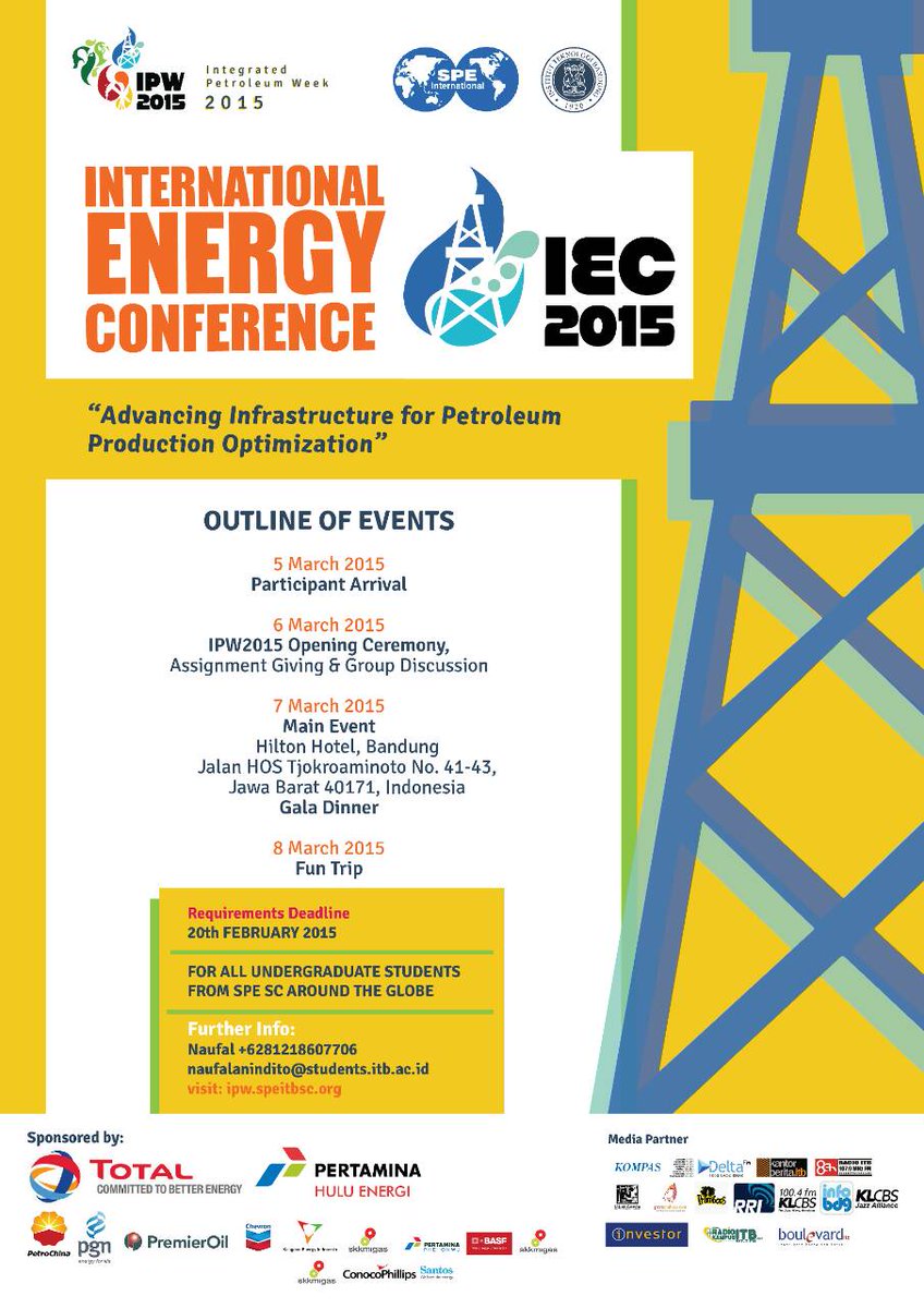 infobdg's tweet photo. LAST DAY for Register yourself at International Energy Conference of #IPWeek2015! http://t.co/NBaVI6oY8Q http://t.co/5OPgRP3cUx