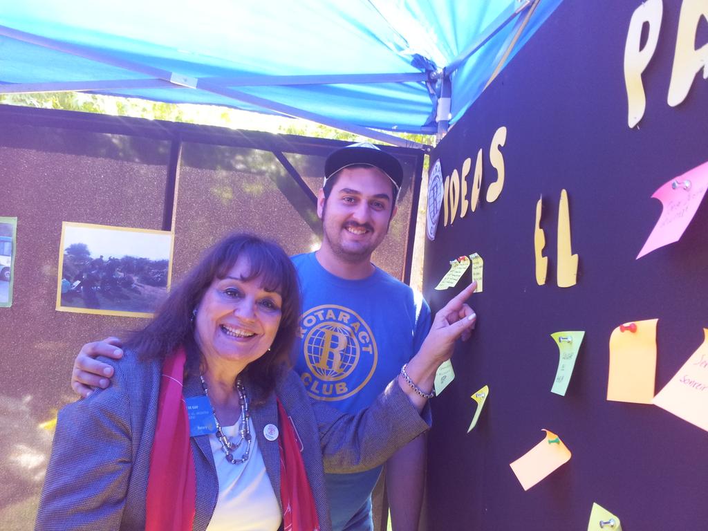 Primelgarejo's tweet photo. #RotaryDay #rotaract #ideas #to #change #the #world http://t.co/th0sm56izN