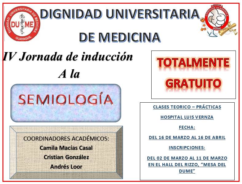 Si vas a tercer año no te olvides de inscribirte en este gran curso