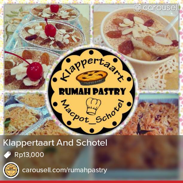 rumah_pastry's tweet photo. Selling Klappertaart And Schotel Rp13,000 https://t.co/U57PD5WqDp #carousell @carousell_id http://t.co/5Vnh6K7QYU