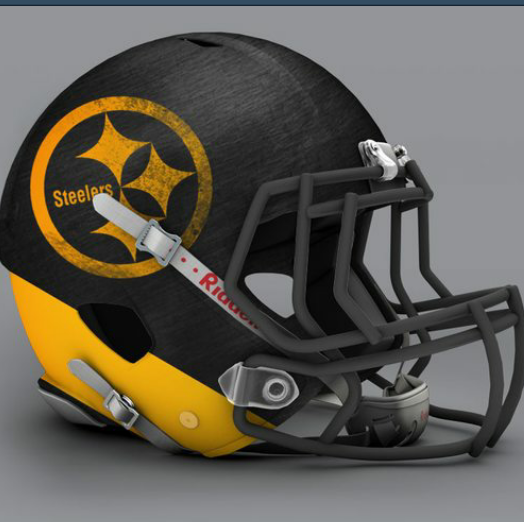 HFBrackets's tweet image. Twitter voters have spoken! Best Concept Helmet Champion is the Pittsburgh Steelers!