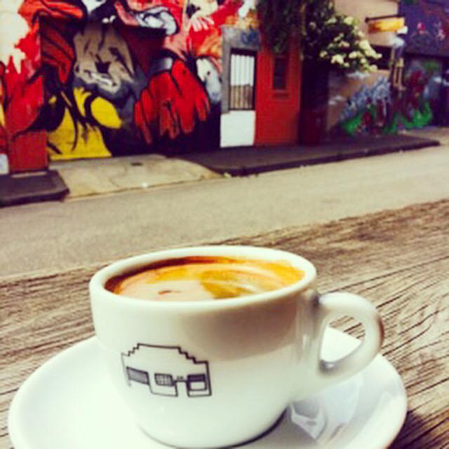 Excellent coffee as always <a href="/ST_ALi/">ST ALi</a>, one of Melbourne's coffee pioneers. One of my faves and always worth a visit.