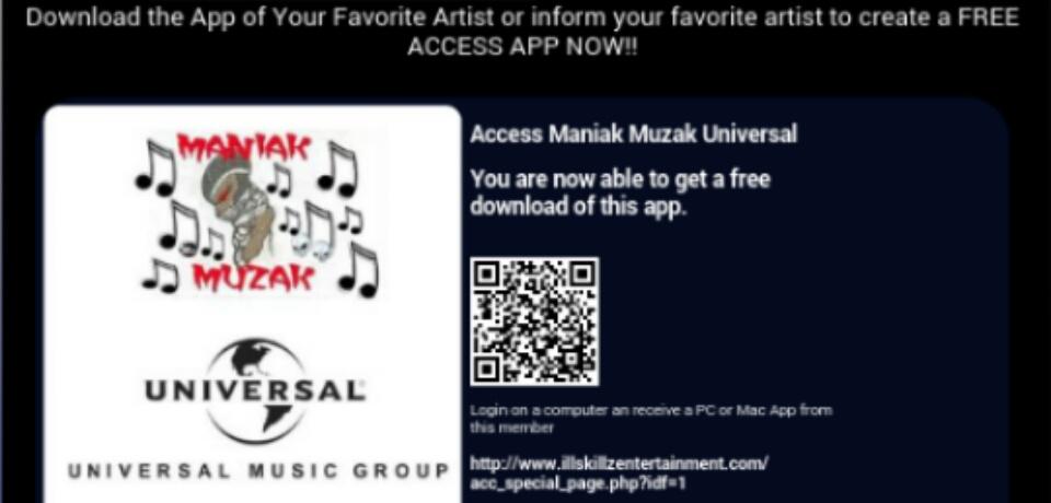 JustCallMeSwain's tweet photo. Download Our Brand New Maniak Muzak Universal App @
http://t.co/IHFr2CSORh

PC and Androids Only 
#hiphop #music http://t.co/Gs61qaltge