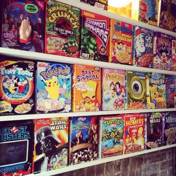 A cereal cafe, is this what heaven looks like? 😍