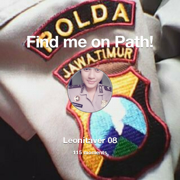 PratiwiVerea's tweet photo. I've shared 115 memories with my friends on #Path - see them now at http://t.co/ES956s3Ci9! #thepersonalnetwork http://t.co/NJvSaYj2pl